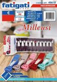 FATIGATI SRL Roestwerende veren, 10 stuks, MILLEUSI 40618