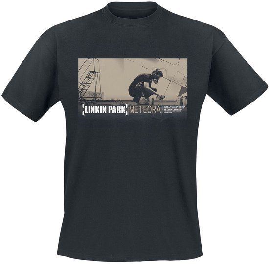 Linkin Park Meteora Unisex T-shirt - Zwart - 3XL