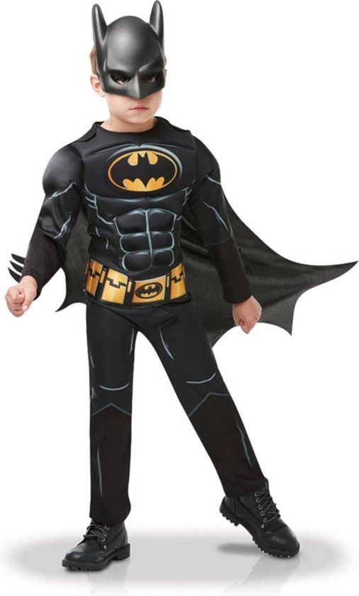 Rubie's Batman Deluxe Verkleedkostuum - Jongens - Maat 128/134