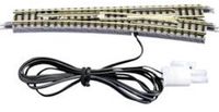 Rokuhan Z rails (met ballastbed) 7297039 Wissel, Elektrisch, Links 110 mm 13 ° 490 mm 1 set(s)