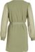 VILA VIFALIA SMOCK V-NECK L/S DRESS - NOOS - Dames - Mini jurken - Groen - Maat 36