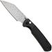 CJRB Pyrite Light J1945D-BK Rose Damascus, Black FRN, couteau de poche