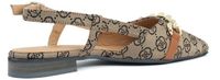 Babouche LIMA beige cognac slingback sandalen dames maat 42