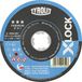 TYROLIT X-LOCK slijpschijf staal/inox recht Premium*** 125 x 1,0 mm Inhoud: 25 stuks