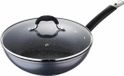 Masterpro Wokpan met deksel Home Edition Ø28x8cm Aluminium