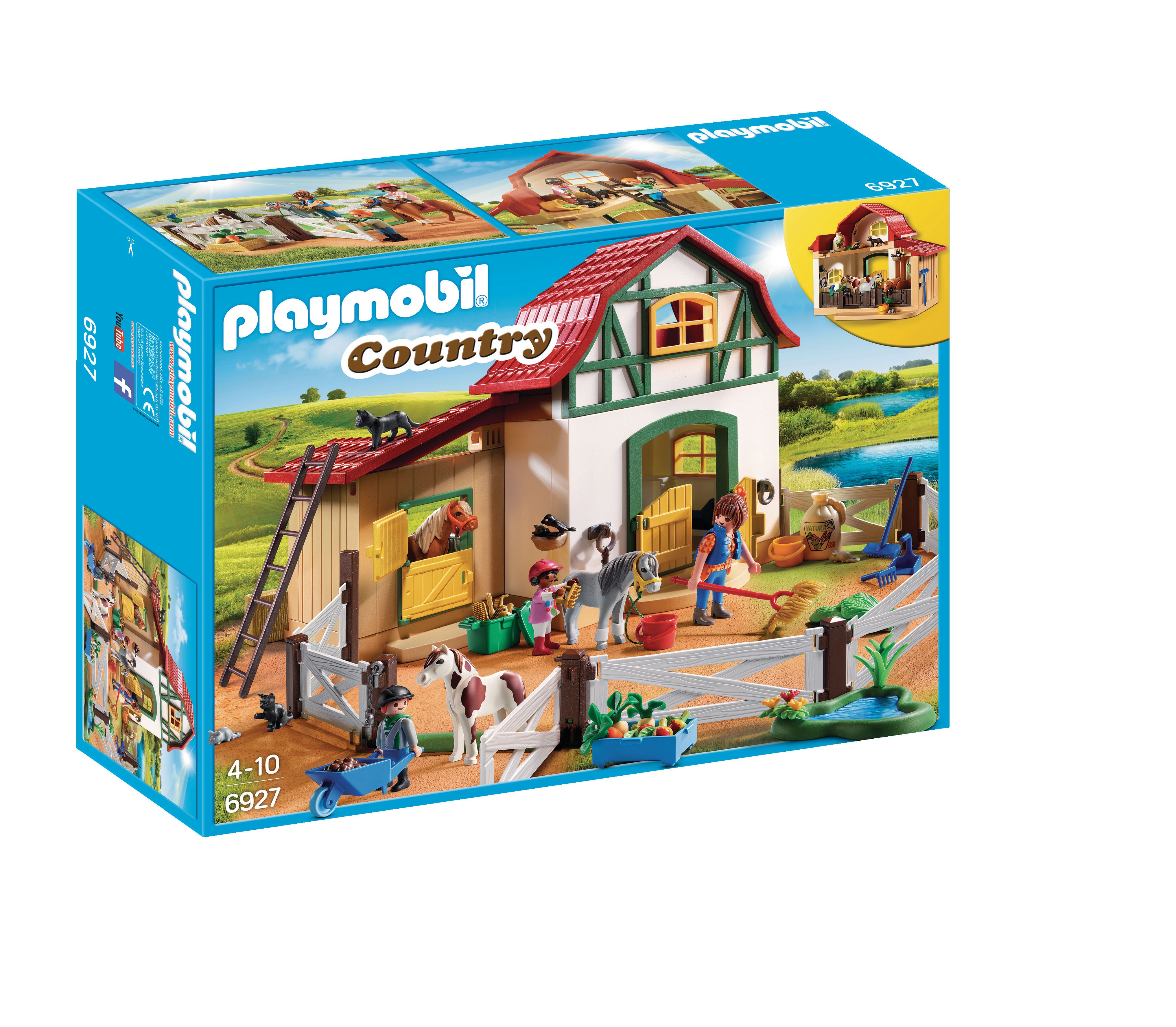 PLAYMOBIL Country Ponypark - 6927 | Speelgoedset | 4+ jaar