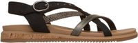 Skechers DESERT KISS LOW - SEASIDE SLI Dames Sandalen - Zwart