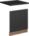 Vicco Frontpaneel Fame-Line, Donkergrijs/Goudkleurig Eiken, 60 cm, WB Antraciet
