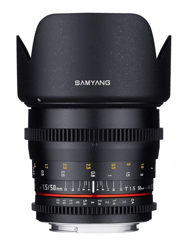 Samyang 50mm T1.5 AS UMC - Canon EF - Zwart