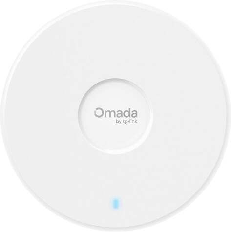 TP-Link Omada EAP720 WiFi 7 BE5000 Planfonier, Dual Band 4 Flow, 1 Port 2.5 Gigabit PoE-ondersteuning, dekt tot 140 ㎡, 250+ gelijktijdige klanten, transparante roaming, Omada Mesh