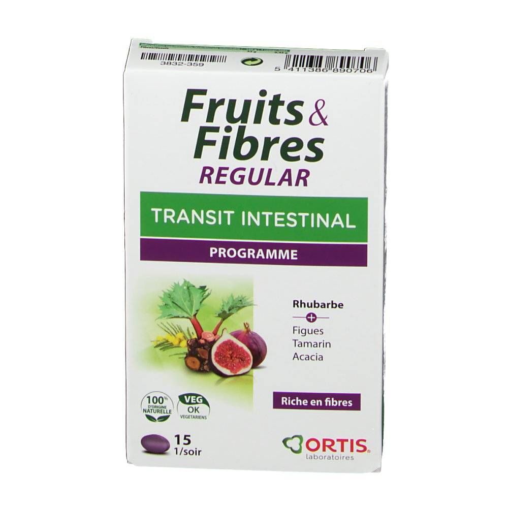 Ortis® Ortis® Vruchten & Vezels Regular DUO 2x15 tabletten