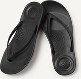 FitFlop Iqushion Ergonomic Flip-Flops TPU Dames Slippers - Zwart