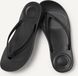 FitFlop Iqushion Ergonomic Flip-Flops TPU Dames Slippers - Zwart
