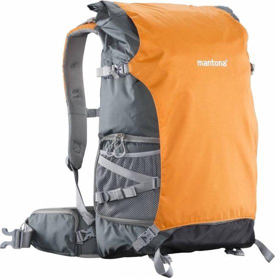 mantona elements PRO 50 Outdoor Camera Backpack - Orange