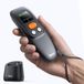 Tera Draagbare barcodescanner mini: 1D 2D QR 1200mAh batterij met knop 1,4" display & laadstation handheld codelezer, met Bluetooth 2.4G draadloos & USB voor POS kassasysteem magazijn detailhandel