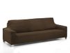 Martina Home Super elastische bankovertrek, meerkleurig, aanpasbaar, Daytona, chocolade, 3-zits