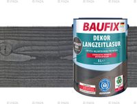 BAUFIX Deco lasure bois gris anthracite 5 litres