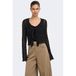 ONLY kanten top - zwart