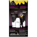 Garnier Olia-ammoniakvrije permanente kleurstof voor een aangename geur met bloemenoliën van natuurlijke oorsprong - Black Ebony 1.0