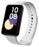 Wigento Honor Band 9 TPU horlogeband wit met zwarte sluiting