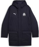 PUMA Parka OM 2025/26 Blauw Polyester Mannen