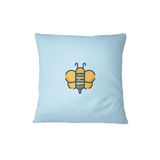 Bona Basics Decoratieve kussenhoes Lichtblauw 45x45 cm