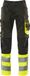 Mascot Safe Supreme Pantalon avec poches genoux 15679-860 - Noir/jaune fluo - C46 - 82