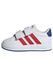 adidas unisex - bebis Grand Court 3.0 Infants Shoes, ftwr white/team royal blue/better scarlet, 22 EU