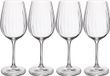 Mikasa Menaje Mikasa Witte Wijnglazen, Set van 4 Stuks, 0.35 L, Loodvrij Glas - Treviso