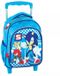 Sonic trolley Trio rolling kindergarten 30 x 25 x 15 cm Blue Polyester Unisex