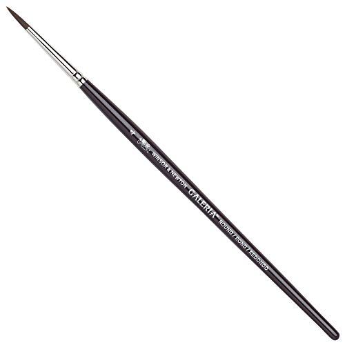 Winsor & Newton Galeria acrylverfpenseel rond - nummer 4 - EAN: 0094376873160