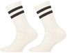 Yellow Moon sportsokken - wit (set van 2)
