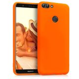 kwmobile Huawei Enjoy 7S/P Smart Beschermhoes Oranje