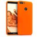 kwmobile Huawei Enjoy 7S/P Smart Beschermhoes Oranje
