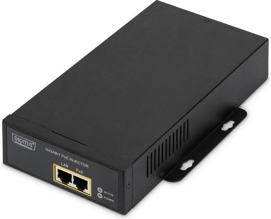 Digitus DN-95107 - PoE adapter & injector - Zwart
