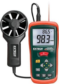 EXTECH AN200: CFM/CMM Mini Thermo-Anemometer met ingebouwde InfraRed Thermometer