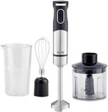 Silva Homeline SMS 6502 Staafmixer 700 W Met maatbeker, Met hakmolenopzet, Met garde RVS, Zwart