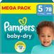 Pampers Baby Dry Maat 5 Mega Pack 78 stuks
