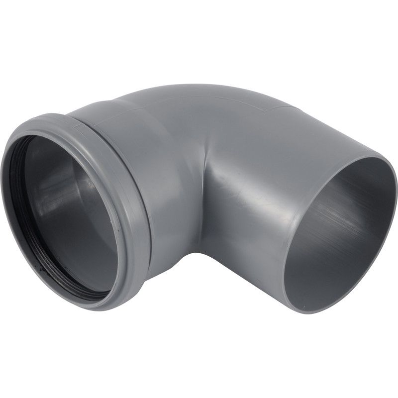 PP bocht 87 graden 110mm