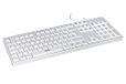 LINK Toetsenbord Italiaans 105 Toetsen Wit USB