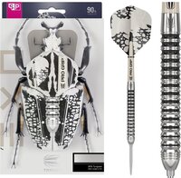 Target Exo 01 Swiss Point 90% - 22g Steeltip Dartpijlen - Zilver