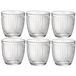 BORMIOLI ROCCO 12x Stuks waterglazen/sapglazen transparant 290 ml - Glazen / drinkglazen