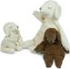 Senger Naturwelt Knuffeldier Schaap klein wit – coussin chauffant en coton biologique, fait main