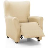 ECOMMERC3 Elastische en extra zachte hoes voor relaxstoel, kleur: beige, verstelbaar, 100% Made in Spain
