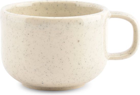Salt&amp;Pepper Salt & Pepper Kopje Diameter 8.5cm Hoogte 6cm 22cl vanille Blush (Set van 4)