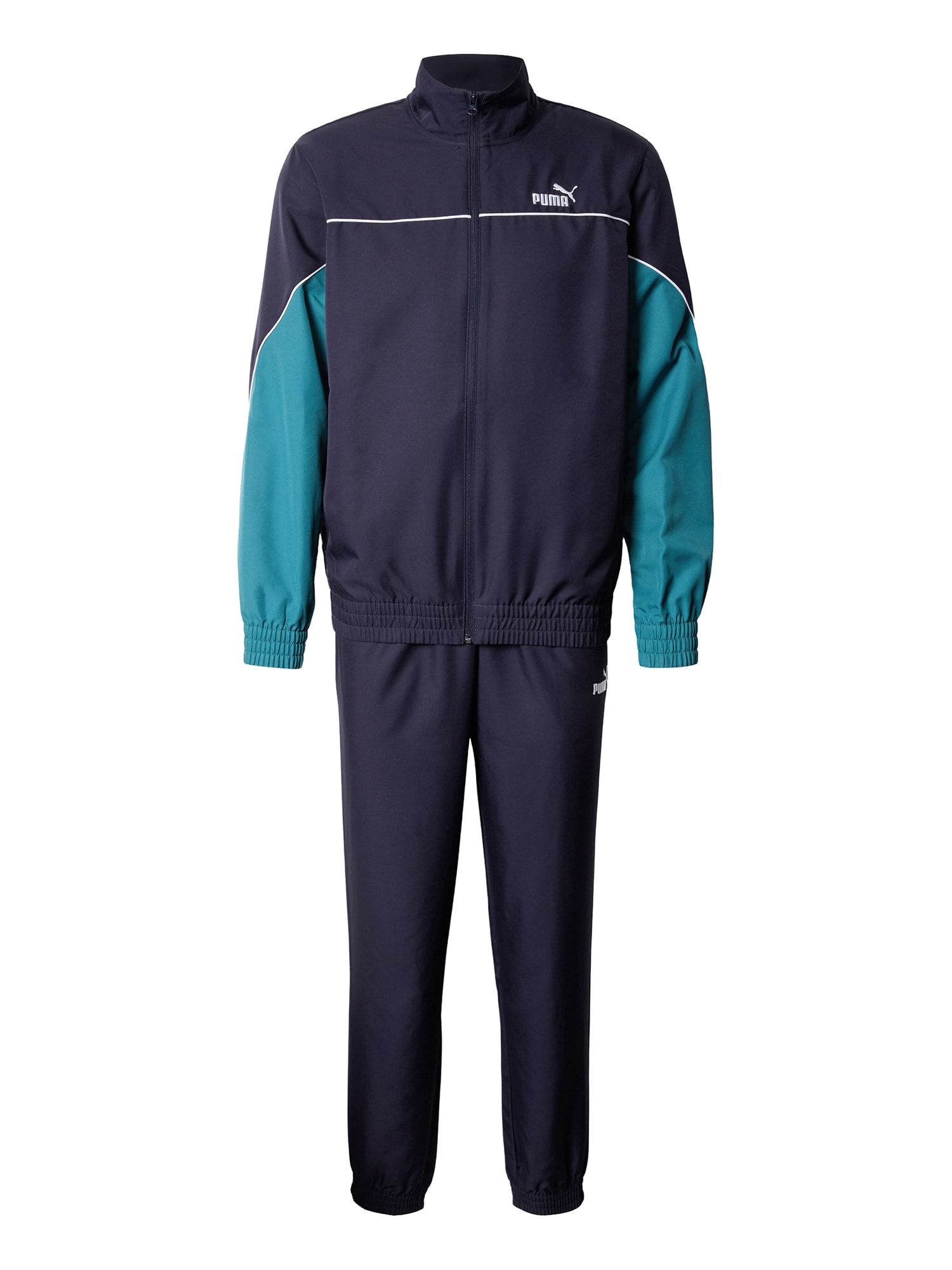 PUMA Woven Colorblock Suit Unisex Trainingspak - New Navy