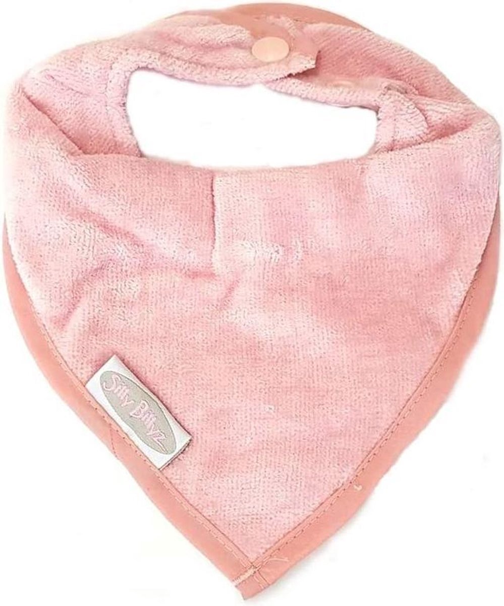 Silly Billyz Slabber Bandana Junior 26 Cm Katoen/nylon Roze roze