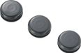 TRU COMPONENTS TC-GMCQR-1006203 Kabeldoorvoering Gesloten Klem-Ø (max.) 6.4 mm Plaatdikte (max.) 1.7 mm PVC Zwart 100 stuk(s)