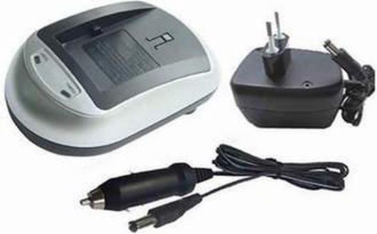 Reislader voor Sony NP-BX1 - Zwart - Met kabel - Snel laden