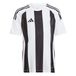 adidas Striped 24 Jersey Kids Shirt, white/black, 7-8 Years